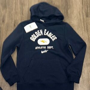 Nike Youth Navy Blue Golden Eagles Hoodie Medium 10/12